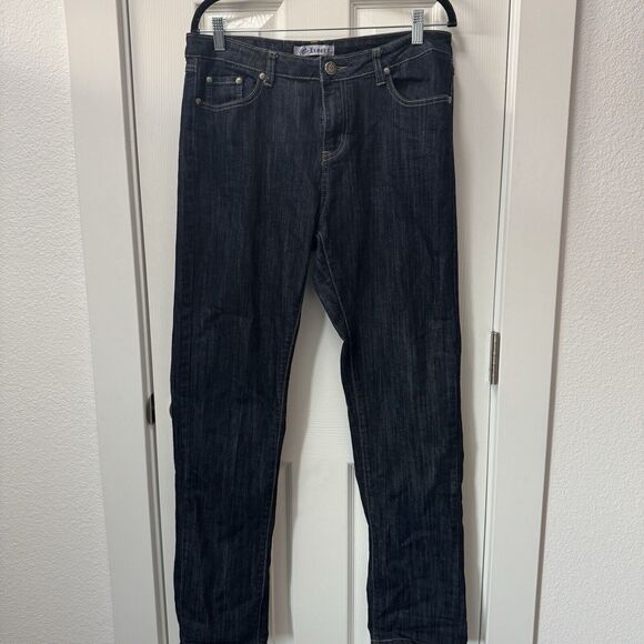 Exocet Blue Jeans Straigh Leg Denim‎ Dark Wash Women's Size 14 - Picture 1 of 8